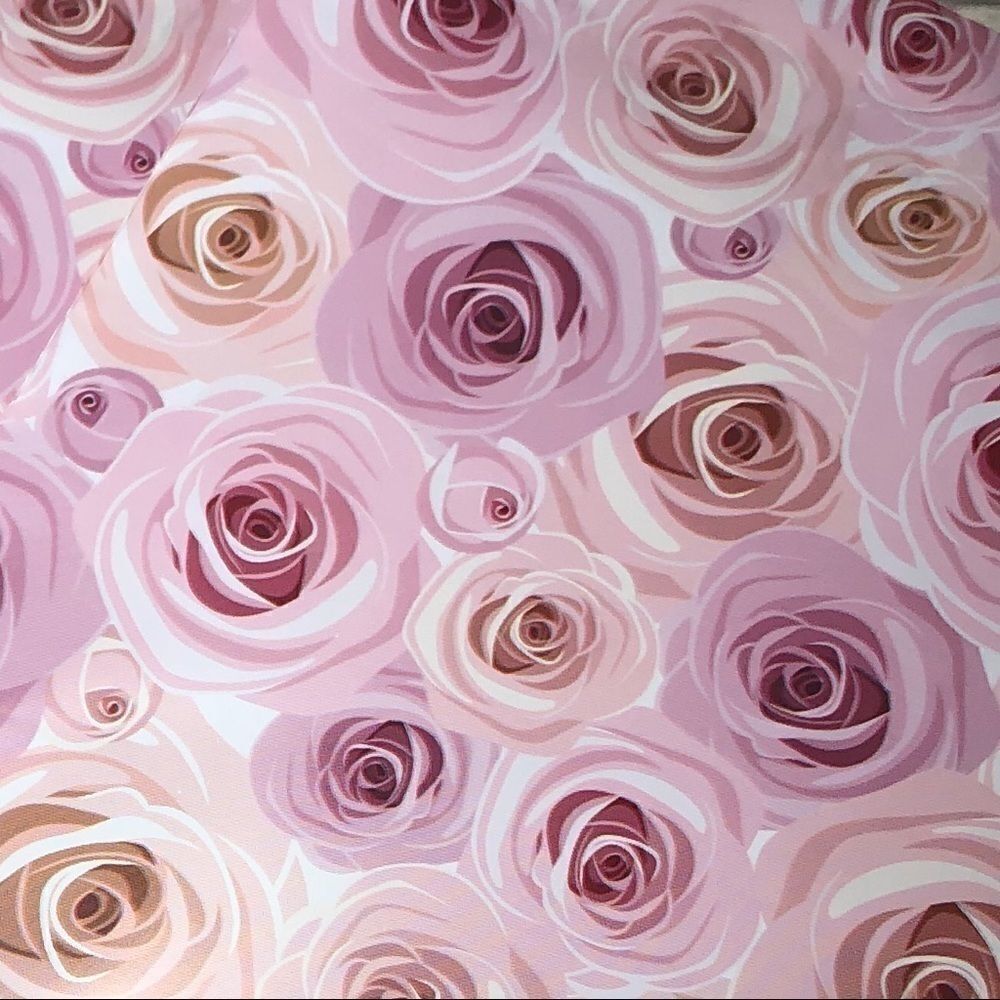 20- 6x9 Rose Print Poly Mailers - Picture 3 of 7